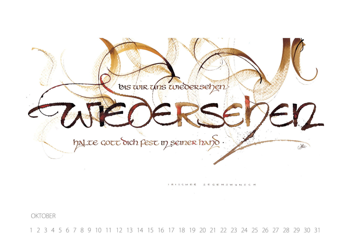 Kalligrafiekalender 2015