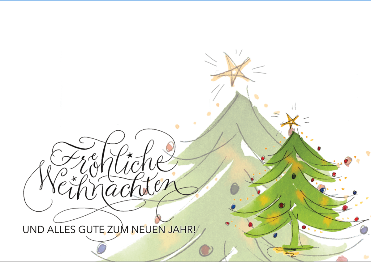 Mini-Klappkarten als Geschenkanhänger