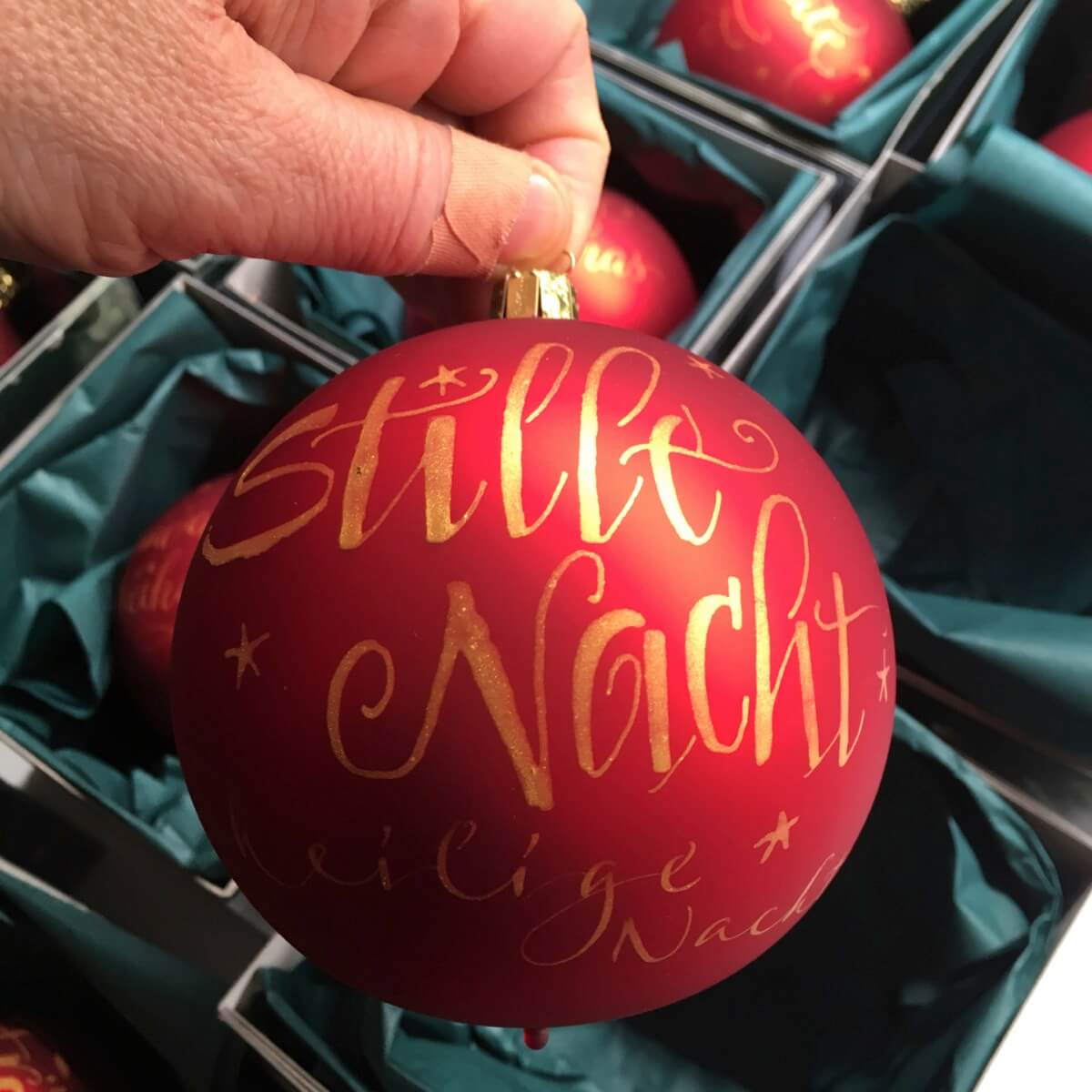 Christbaumkugel personalisiert - individuell beschriftet