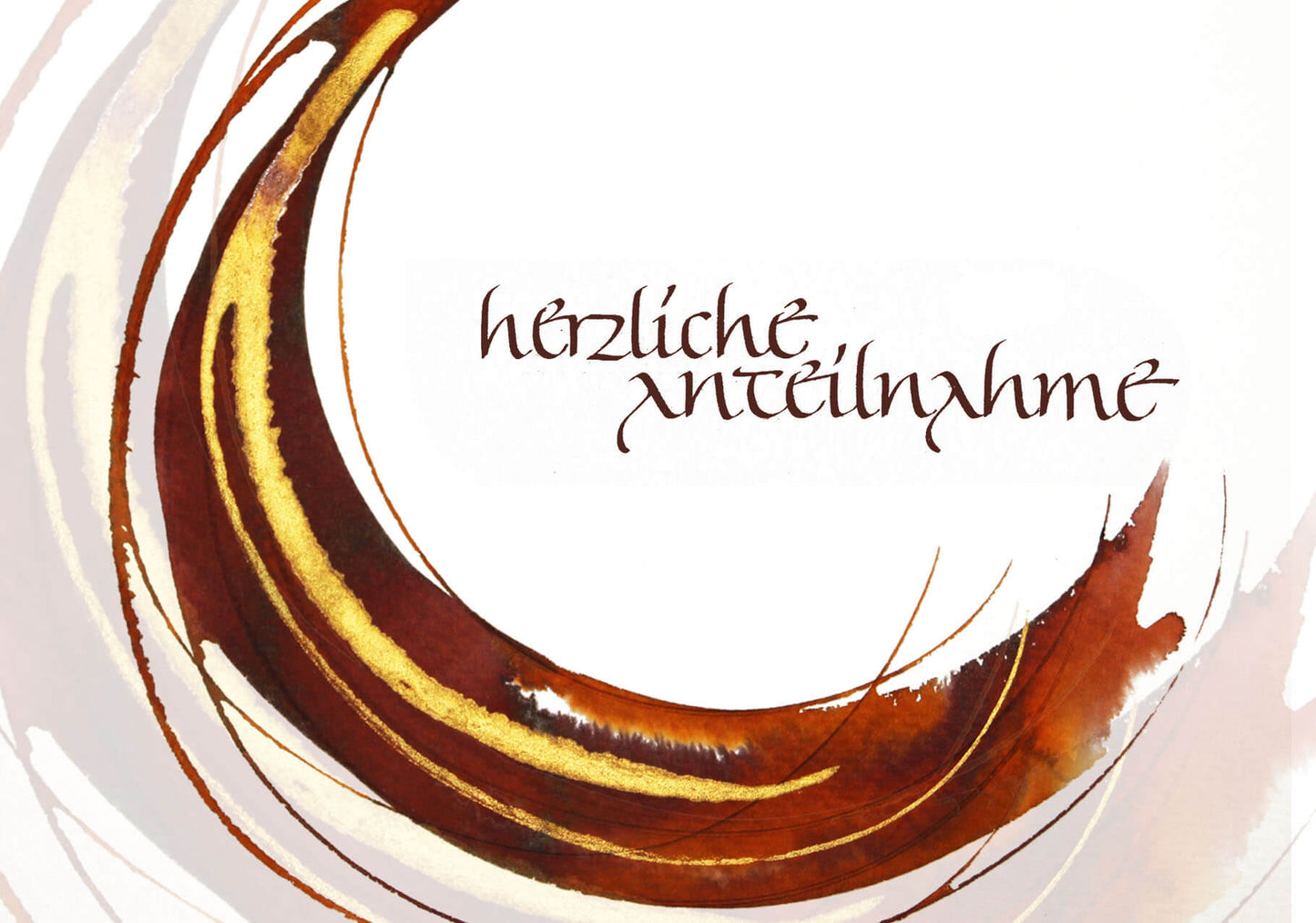 herzliche anteilnahme