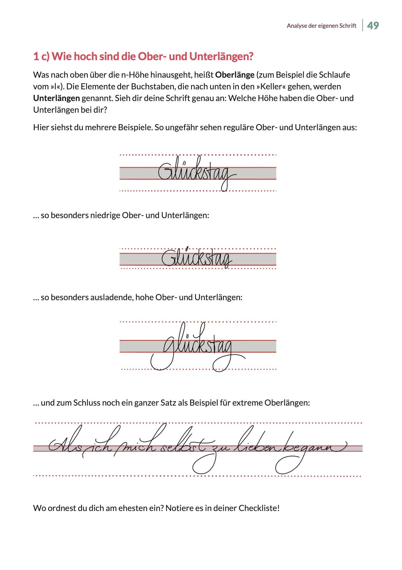 Schönere Handschrift leichtgemacht DAS PRAXISBUCH schreibweisen