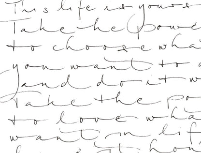 Präsenzkurs "Bühne frei für Deine Handschrift"